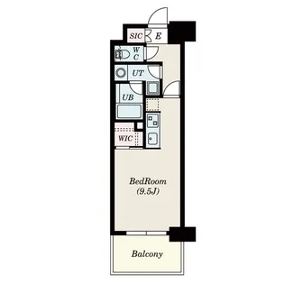 エルスタンザ名駅西【7階】の間取り
