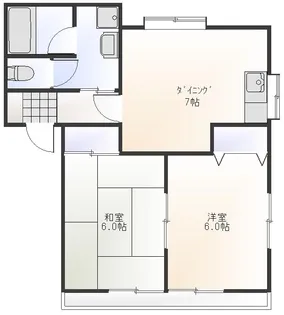 ホーミープラザ【1階】の間取り