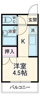 グリーンプラザ八木【1階】の間取り
