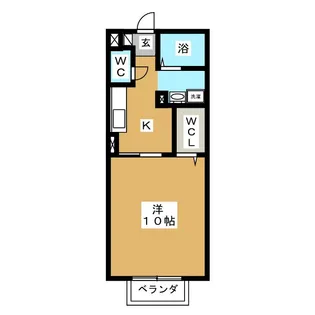 大和の里 IV【1階】の間取り