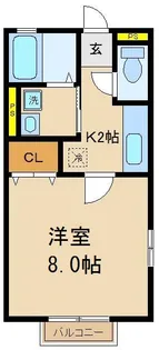 ジュピターB【1階】の間取り