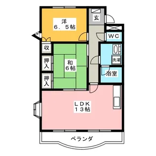 グレイススクエア【1階】の間取り