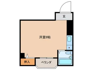 ジュネス関目II【2階】の間取り