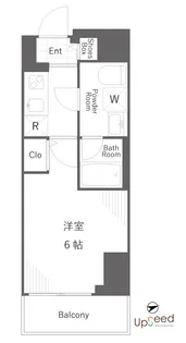 AXAS西五反田【7階】の間取り