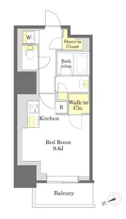 プライム新橋タワー【7階】の間取り