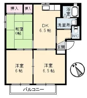 シャーメゾンエイレーネ 2棟【1階】の間取り