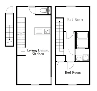 仮)三軒茶屋PJ【2階】の間取り