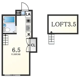 グレースステージ【2階】の間取り