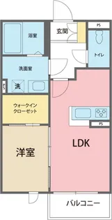 プリエコート葛岡【2階】の間取り