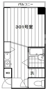 グルージャ加藤【3階】の間取り