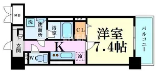 シャルマンソワレ名駅【6階】の間取り