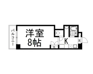 カシオペア【2階】の間取り