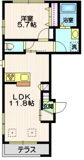 M・Kコート大森中【1階】の間取り