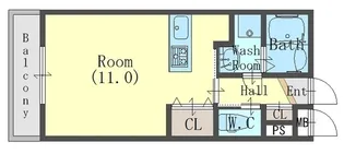 コージーヒル塩屋【2階】の間取り