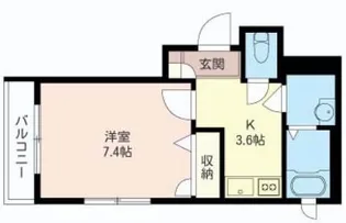 グランシャリオ(5月末退室予定)【3階】の間取り