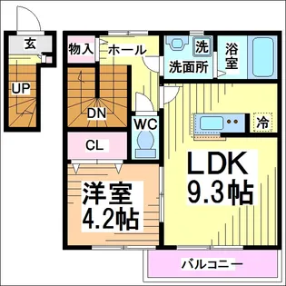 メープル吉祥寺【2階】の間取り