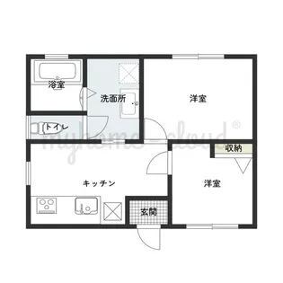 REI保土ヶ谷【1階】の間取り