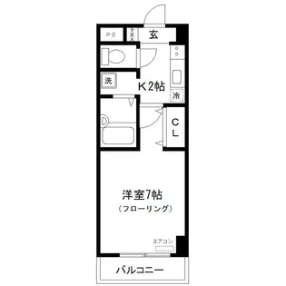 YASAKUビル【3階】の間取り