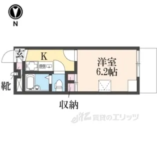 レオパレスZephyr【3階】の間取り