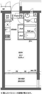 BPRレジデンス祐天寺【2階】の間取り