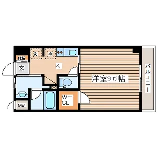 アルファ上杉【2階】の間取り