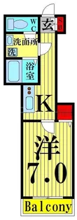 グラッド【1階】の間取り