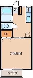 アンジェロ【1階】の間取り