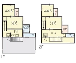 めぐみ荘【1階】の間取り