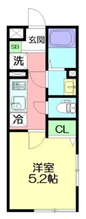 イクシオ国分北【2階】の間取り