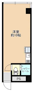ピースシャトー舟入【4階】の間取り