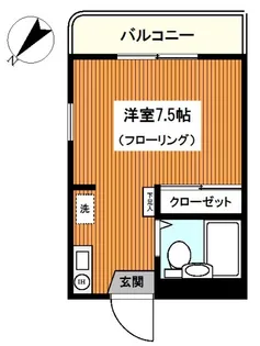ファミール和田【1階】の間取り