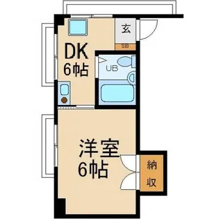 コーポあさみII【3階】の間取り