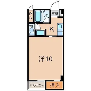カームハウス【5階】の間取り