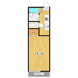 ベルビューMの間取り