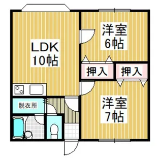 K’s【2階】の間取り