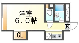 BEE HOUSE【3階】の間取り