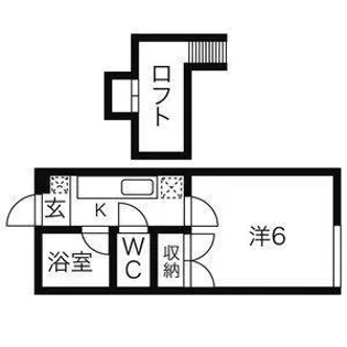 アーバンシティ長命ヶ丘【2階】の間取り