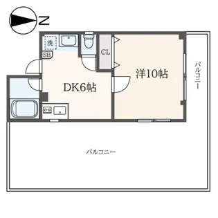 コート二子玉【3階】の間取り