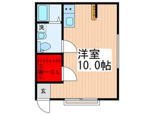 メゾングロワール【2階】の間取り