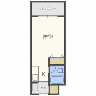 メゾン・ド・カナル【4階】の間取り