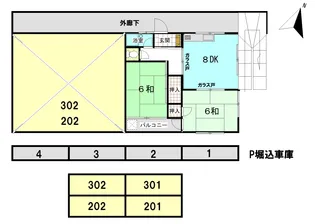 山下ビル【3階】の間取り
