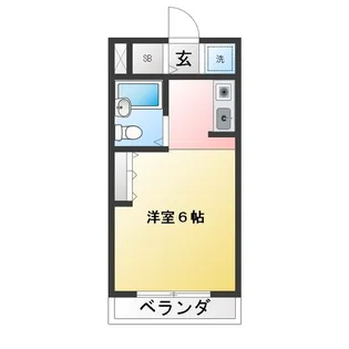 カスミ【2階】の間取り