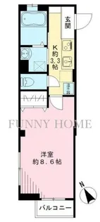 カサ デ グラシアス【2階】の間取り
