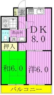江藤マンション【2階】の間取り