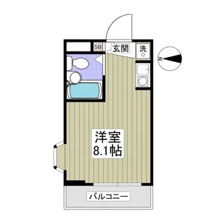 ワークス志津【4階】の間取り