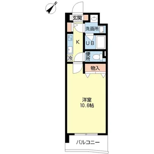 Prime Square【4階】の間取り