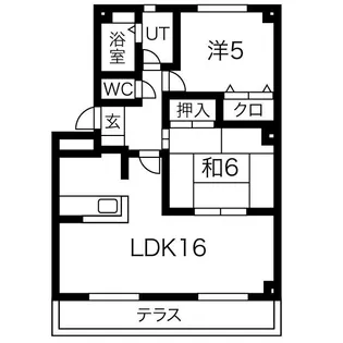 セ・プール【2階】の間取り