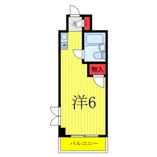 城北ハイライズ【1階】の間取り