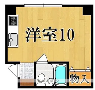 レジデンス西大寺【2階】の間取り