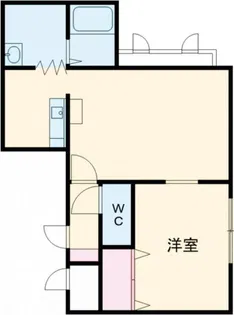エリス・E【2階】の間取り